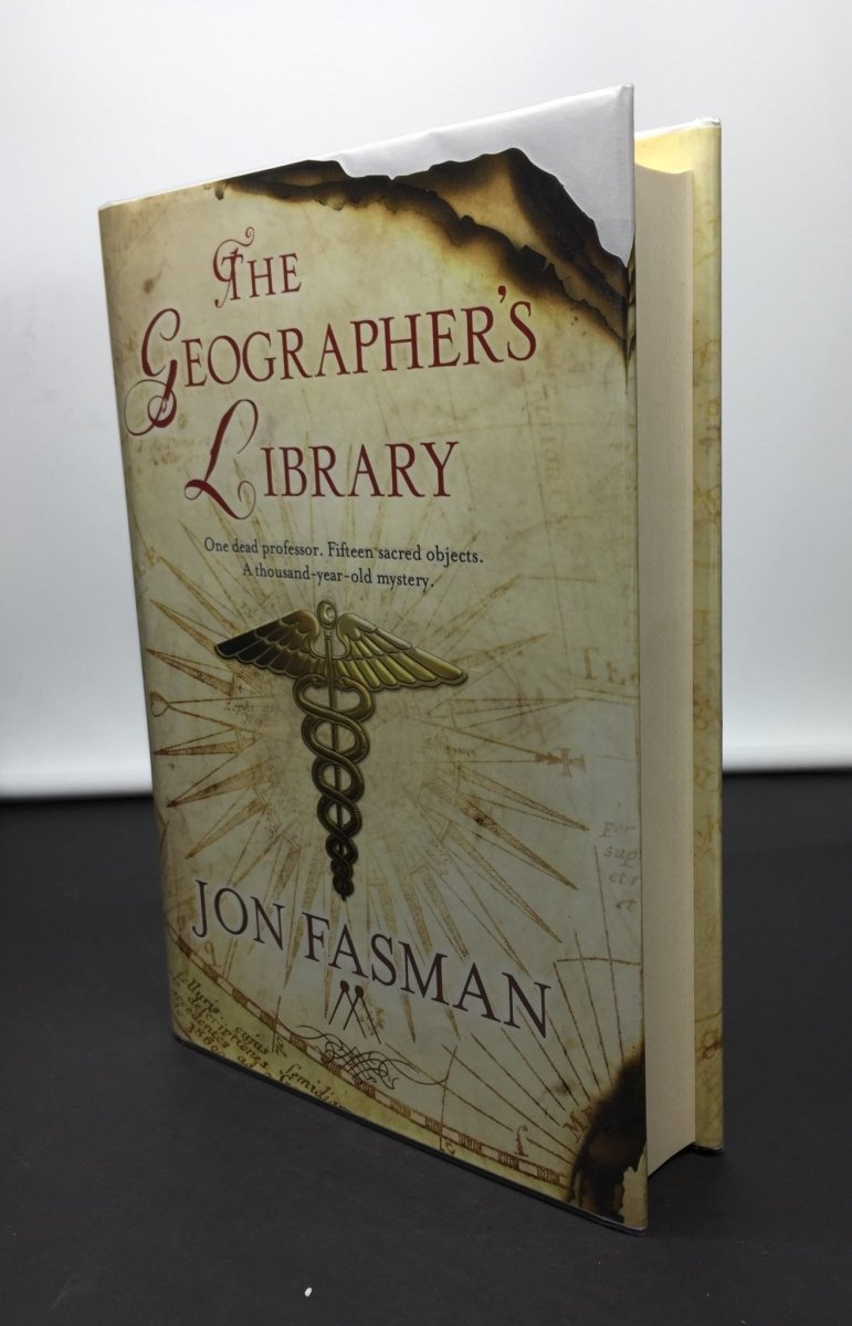Fasman, Jon - The Geographer's Library - SIGNED | front cover. Published by Hamish Hamilton in 2005. Hardcover.  Condition:  Fine/Fine