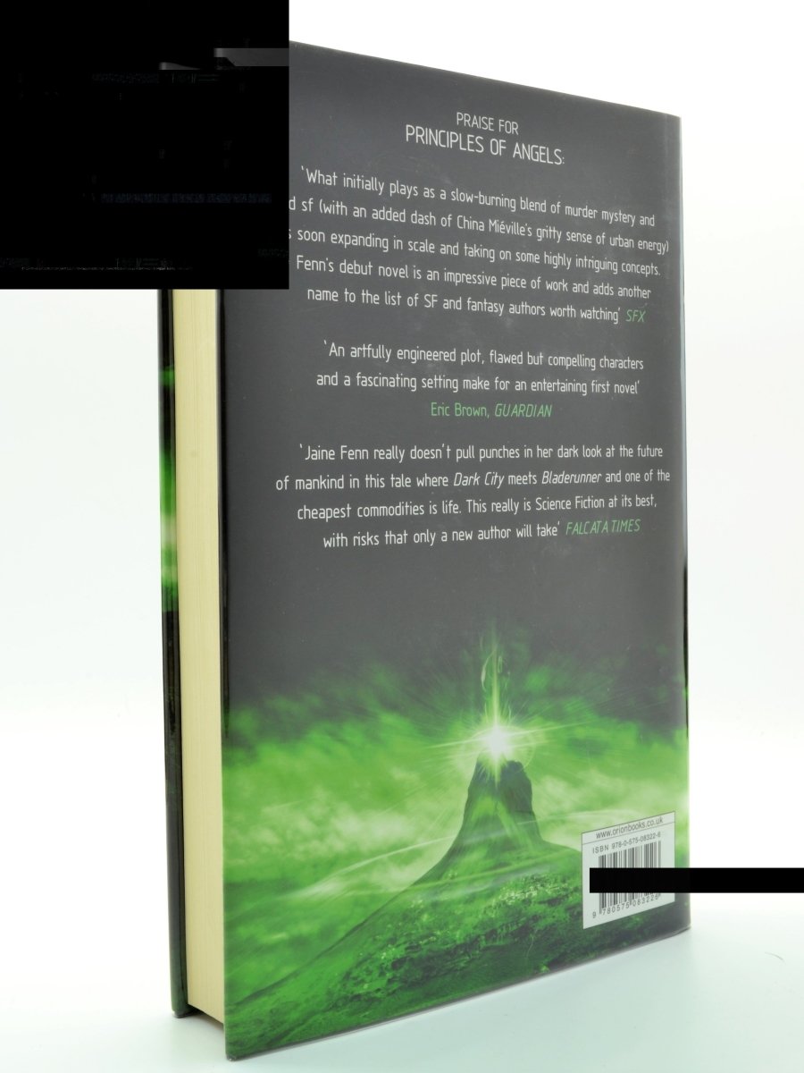 Fenn, Jaine - Consorts of Heaven - SIGNED | back cover
