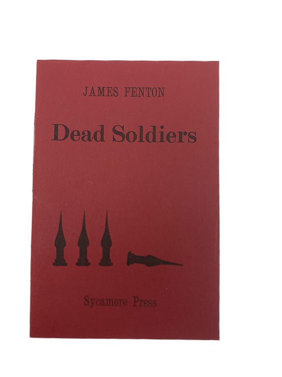 Fenton, James - Dead Soldiers | front cover