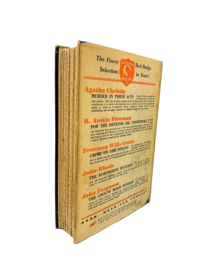 Freeman, R Austin - For the Defense : Dr Thorndyke | back cover