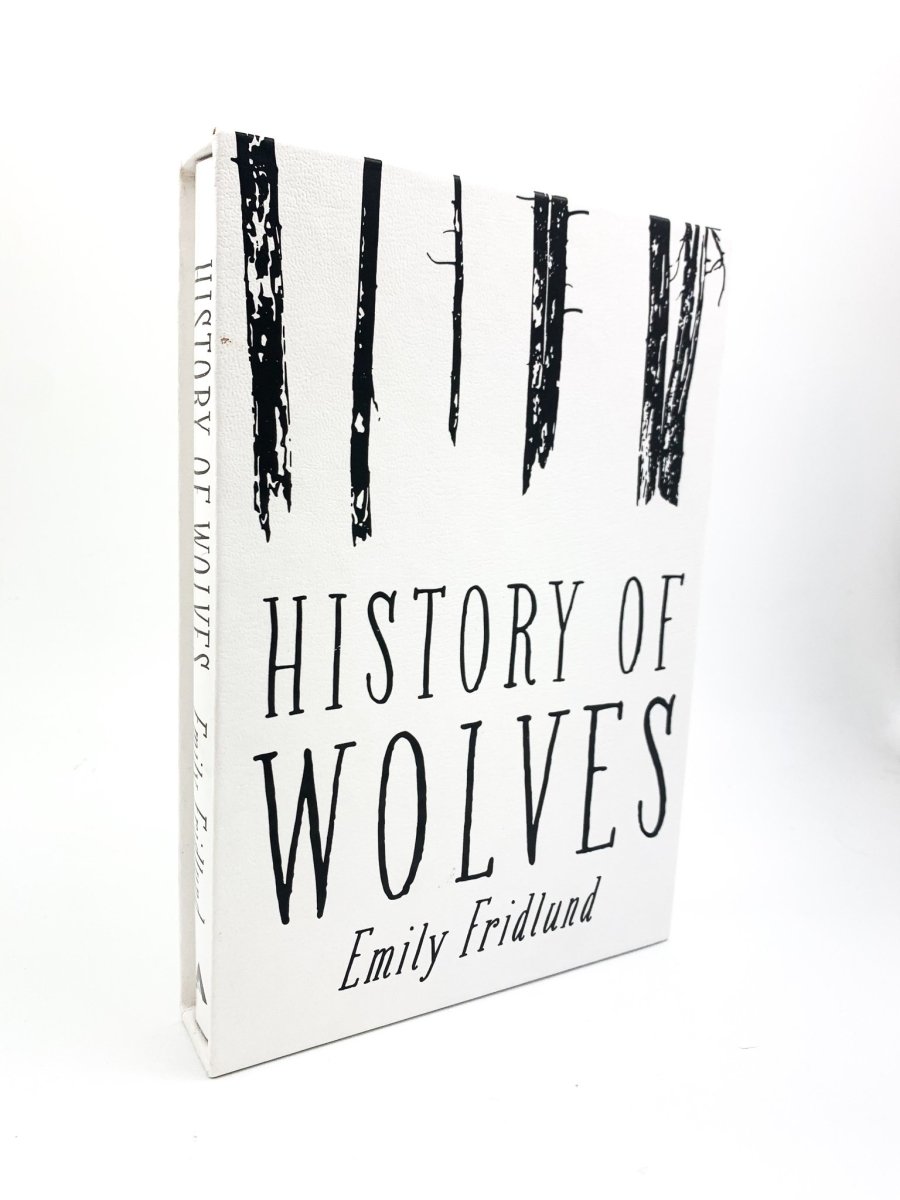 Fridlund, Emily - History of Wolves:- SIGNED, slipcased edition | front cover. Published by Atlantic Monthly Press in 2017. Hardcover.  Condition:  Fine/Fine
