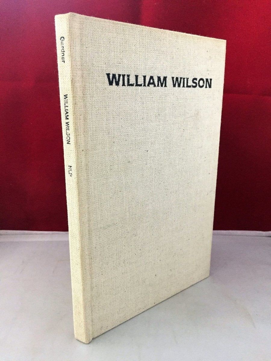 Gardner, John - William Wilson - SIGNED | front cover. Published by New London Press in 1979. Hardcover.  Condition:  Near Fine/No Jacket ( as Issued )