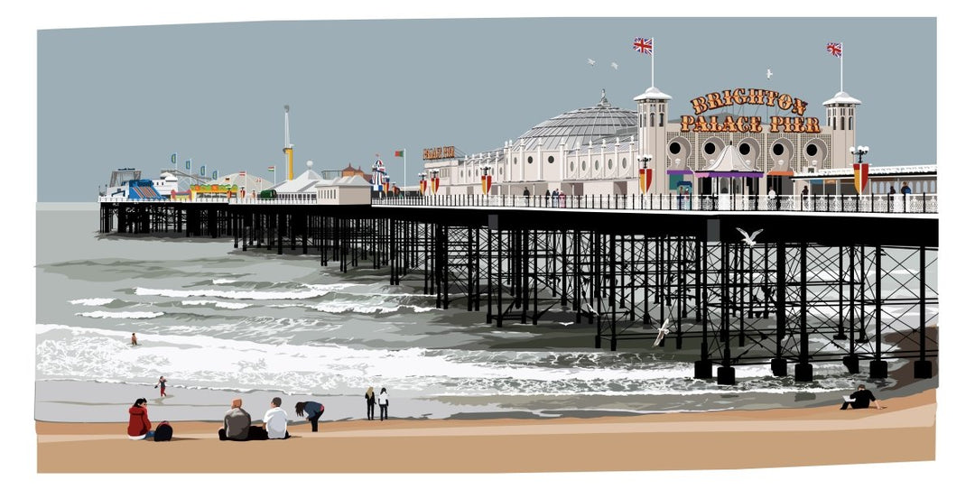 Gerrie, Leslie - Brighton Palace Pier - SIGNED | image1