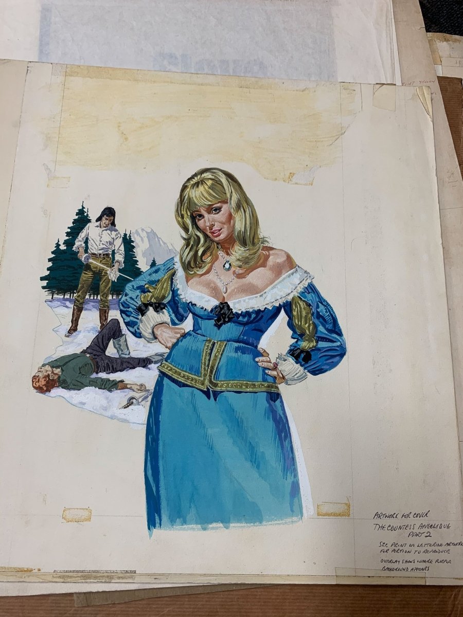 Golon, Sergeanne - The Countess Angelique Part 2 - The Prisoner of the Mountains | back cover