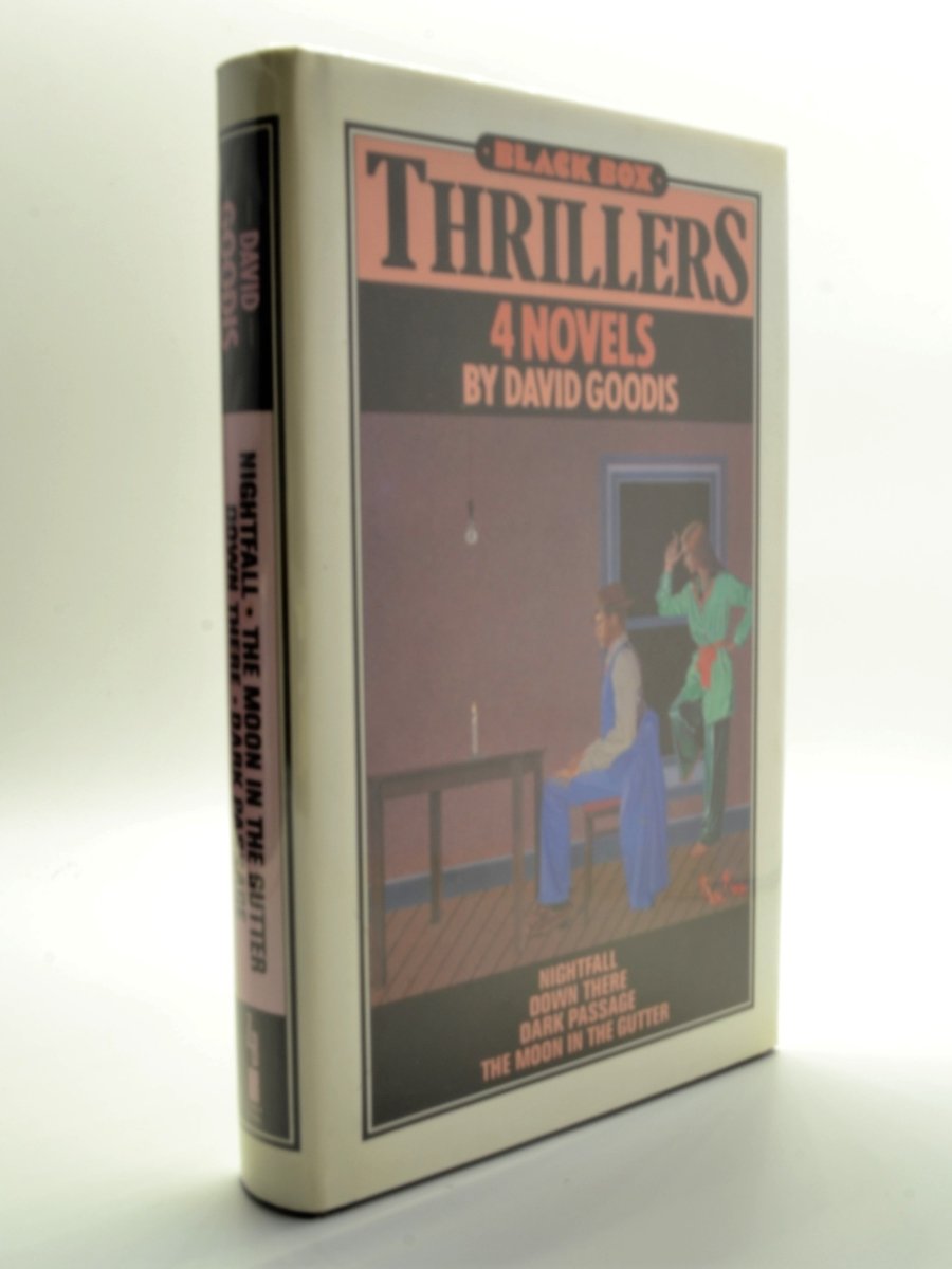 Goodis, David - 4 Novels | front cover. Published by Zomba Books in 1983. Hardcover.  Condition:  Near Fine/Very Good ++