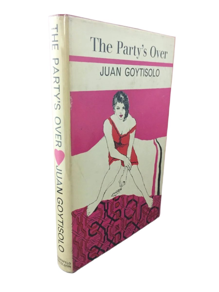 Goytisolo, Juan - The Party's Over | front cover. Published by Weidenfeld & Nicolson in 1966. Hardcover.  Condition:  Very Good ++/Very Good ++
