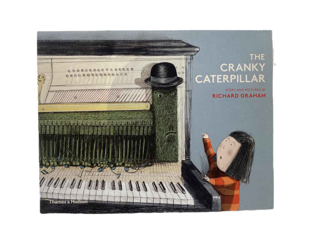 Graham, Richard - The Cranky Caterpillar | front cover. Published by Thames & Hudson in 2017. Hardcover.  Condition:  Fine/Fine