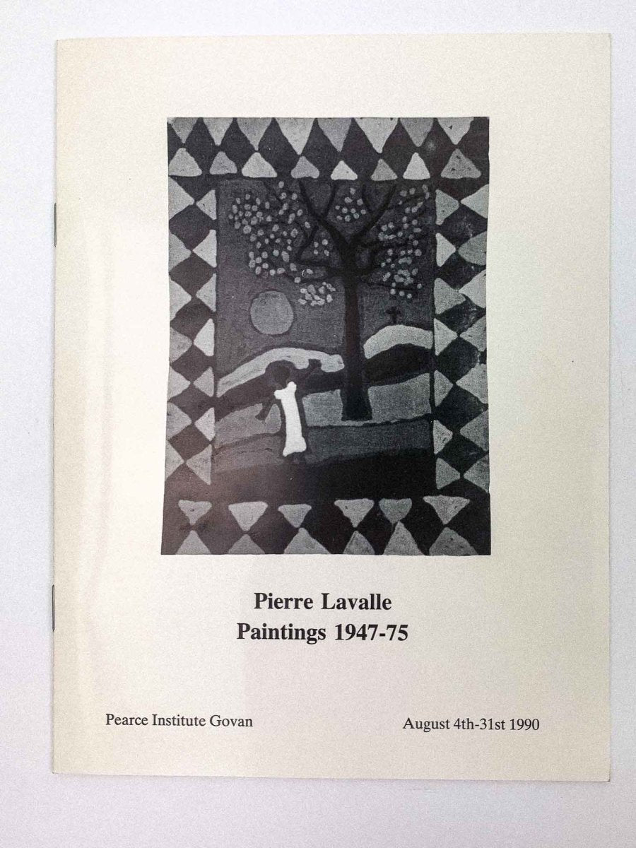 Gray, Alasdair ( essay ) - Pierre Lavalle : Paintings 1947-75 - SIGNED by Alasdair Gray - SIGNED | front cover