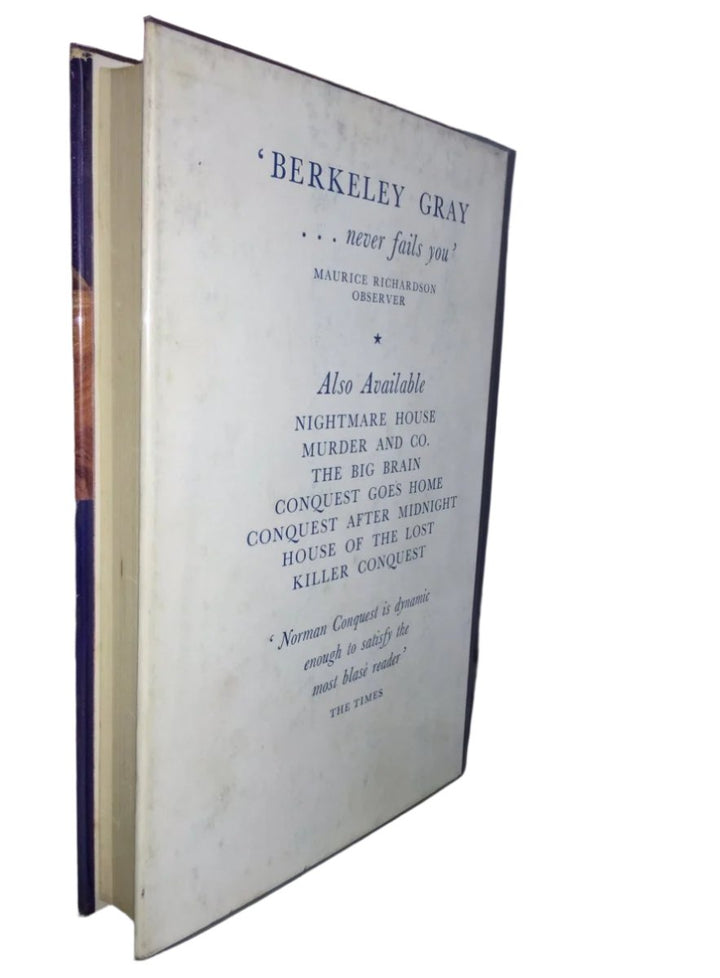 Gray, Berkeley - Conquest on the Run | back cover