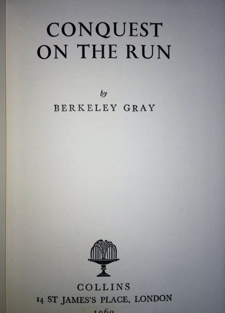 Gray, Berkeley - Conquest on the Run | sample illustration