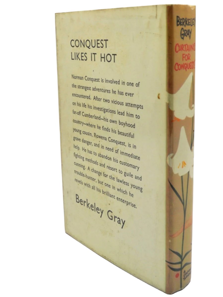 Gray, Berkeley - Curtains for Conquest | back cover