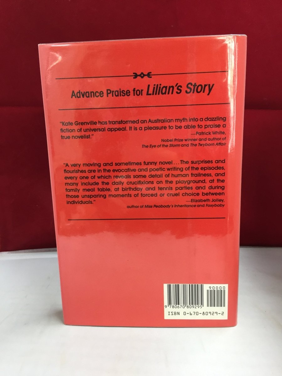 Grenville, Kate - Lilian's Story | back cover