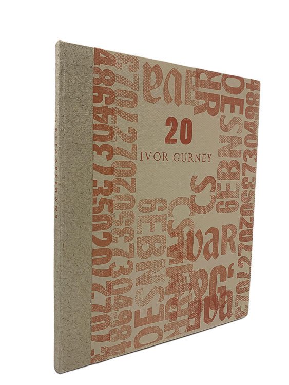 Gurney, Ivor - Twenty Poems of Elizabethans - SIGNED | front cover