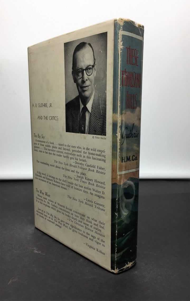 Guthrie, A B - These Thousand Hills - SIGNED | signature page