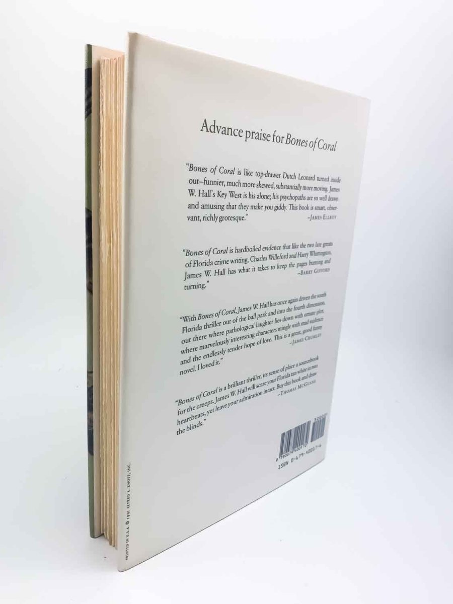 Hall, James W - Bones of Coral - SIGNED | pages