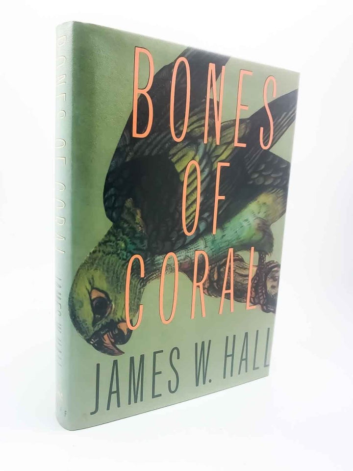 Hall, James W - Bones of Coral - SIGNED | front cover. Published by Knopf in 1991. Hardcover.  Condition:  Near Fine/Near Fine