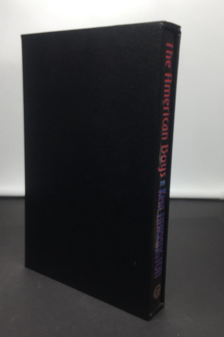 Harrington, Kent - The American Boys - SIGNED | front cover. Published by Dennis McMillan in 2000. Hard Cover In Slipcase.  Condition:  Fine/Fine