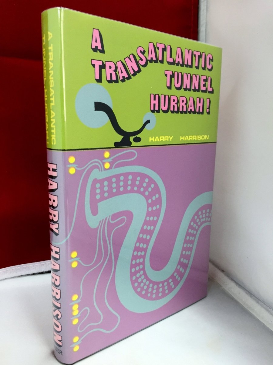 Harrison, Harry - A Transatlantic Tunnel, Hurrah ! | front cover. Published by Faber & Faber Limited in 1972. Hardcover. Condition: Near Fine ++/Near Fine ++