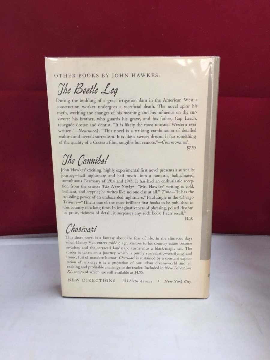 Hawkes, John - The Goose on the Grave | back cover