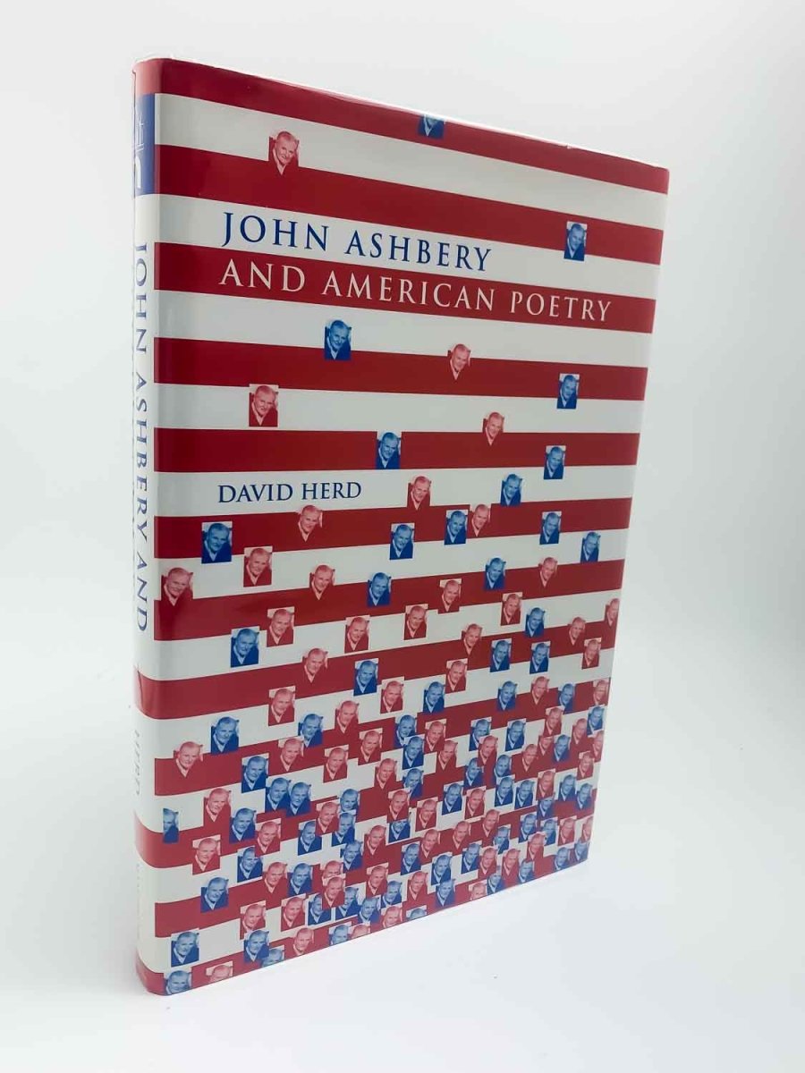 Herd, David - John Ashbery and American Poetry | front cover. Published by Manchester University Press in 2000. Hardcover.  Condition:  Very Good ++ / Near Fine/Near Fine