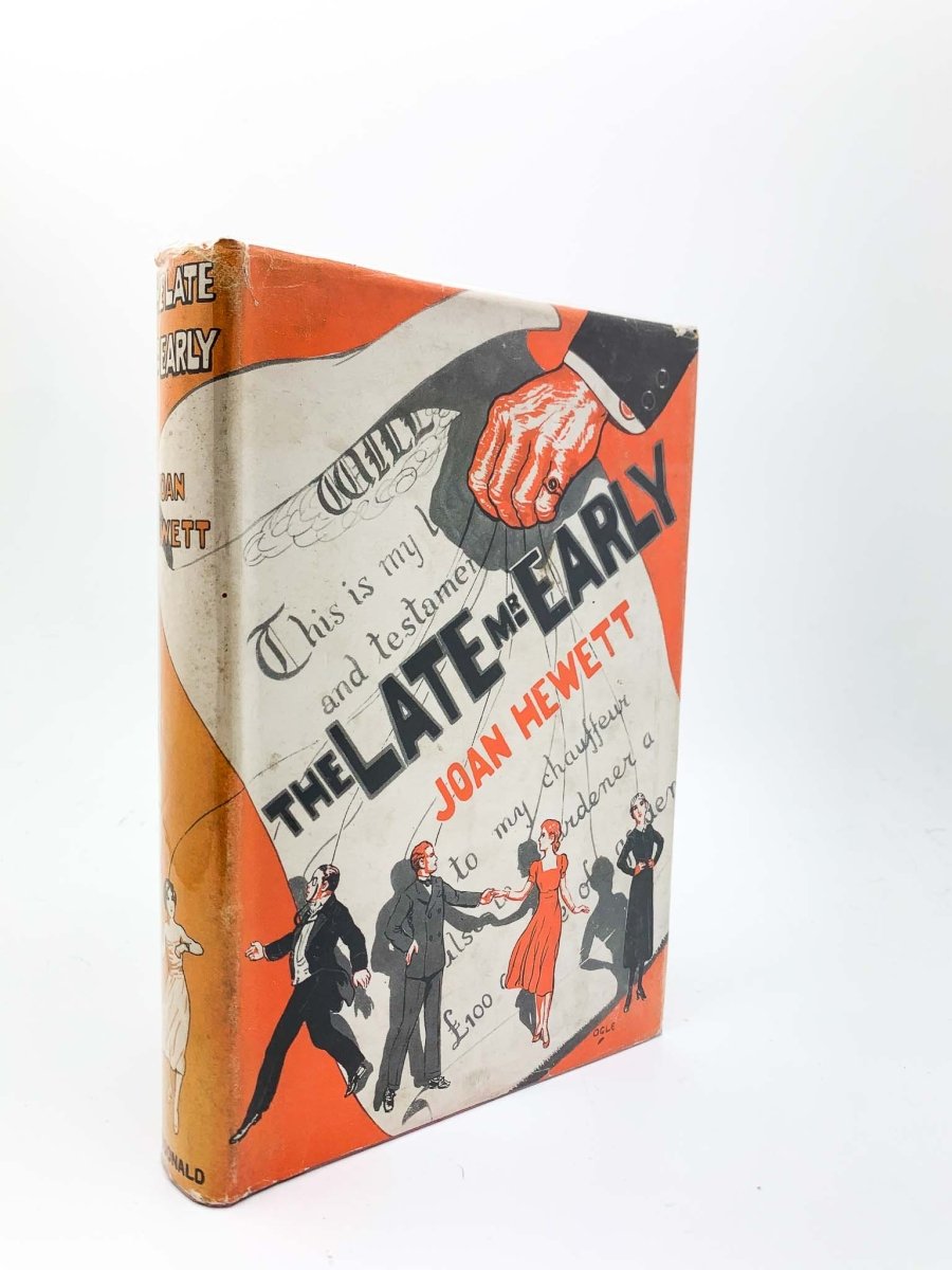 Hewett, Joan - The Late Mr Early | front cover. Published by Macdonald in 0. Hardcover.  Condition:  Very Good +++/Very Good +
