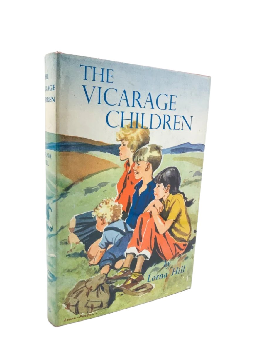 Hill, Lorna - The Vicarage Children | front cover. Published by Evans in 1961. Hardcover.  Condition:  Near Fine +/Near Fine