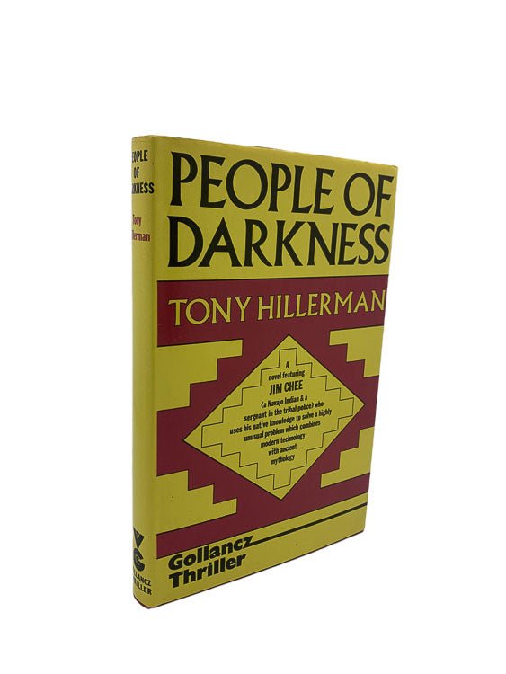 Tony Hillerman First Edition | People Of Darkness | Cheltenham Rare Books. Published by Gollancz in 1982. Hardcover.  Condition:  Near Fine +/Near Fine +