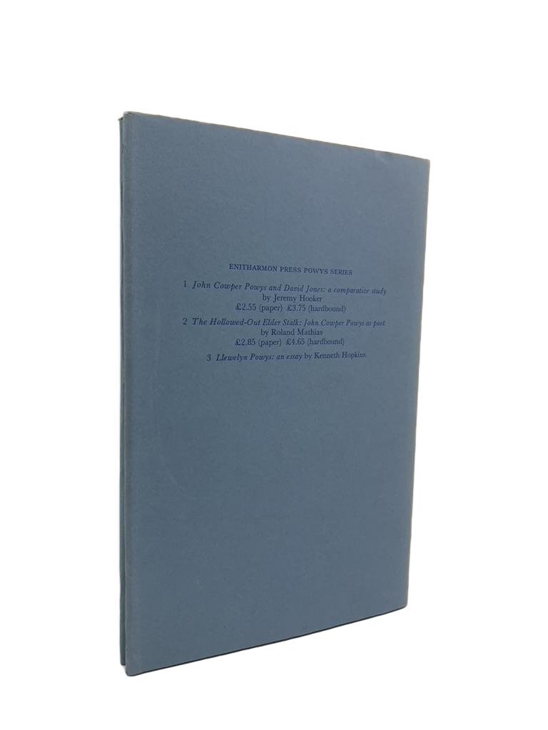 Hopkins, Kenneth - Llewelyn Powys | back cover