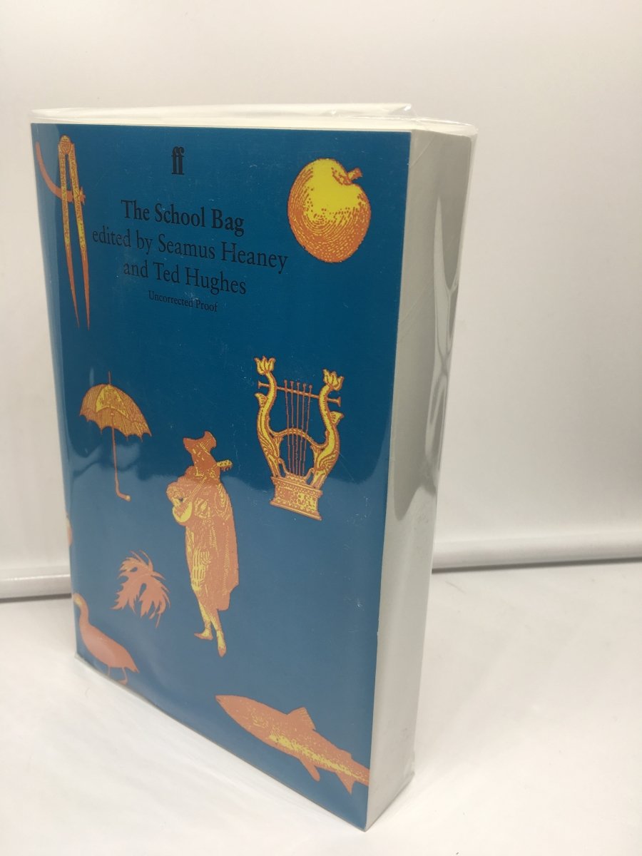 Hughes, Ted & Heaney, Seamus - The School Bag | front cover. Published by Faber & Faber Limited in 1997. Original Wraps.  Condition:  Near Fine +/No Jacket ( as Issued )