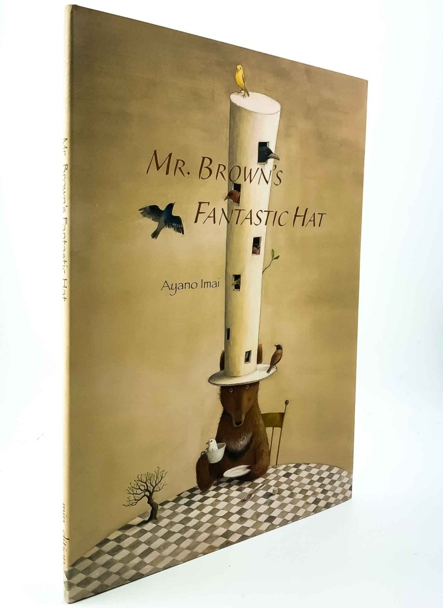 Imai, Ayano - Mr Brown's Fantastic Hat | front cover. Published by Minedition in 2015. Hardcover.  Condition:  Fine/Fine