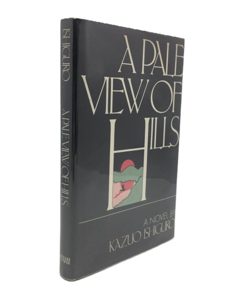 Ishiguro, Kazuo - A Pale View of Hills | front cover. Published by Putnam in 1982. Hardcover.  Condition:  Very Good +/Very Good +++
