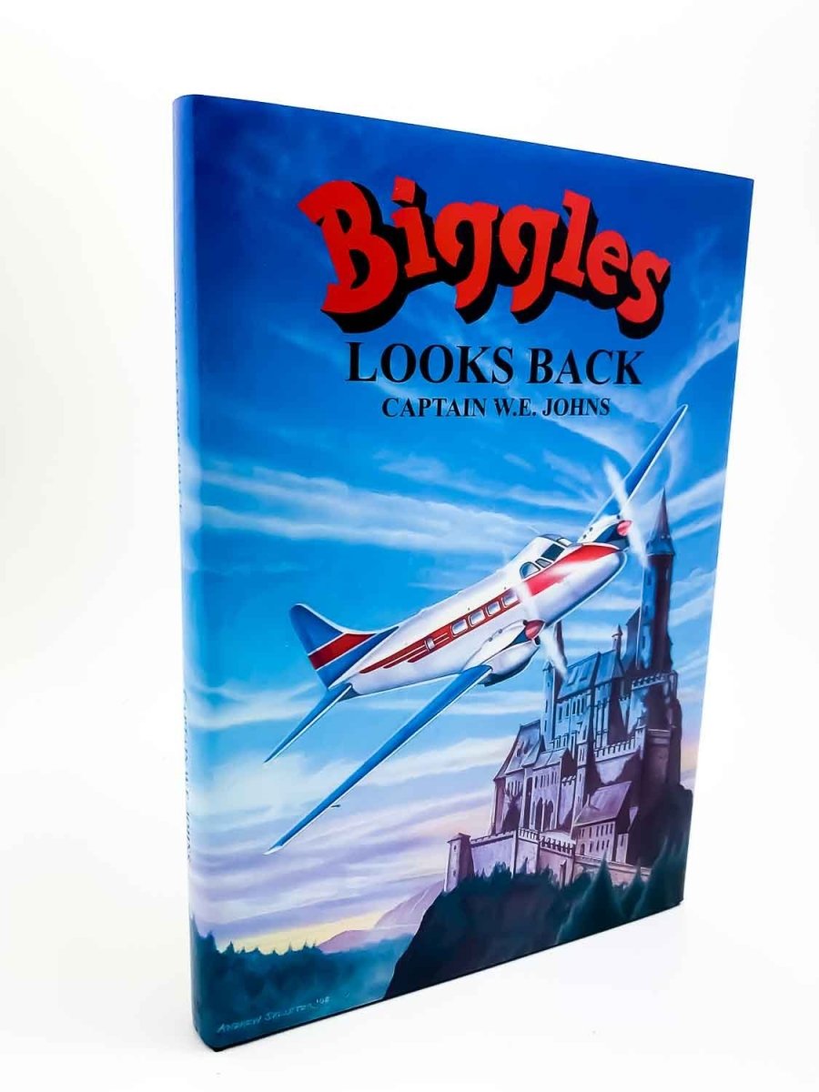 Johns, Captain W E - Biggles Looks Back | front cover