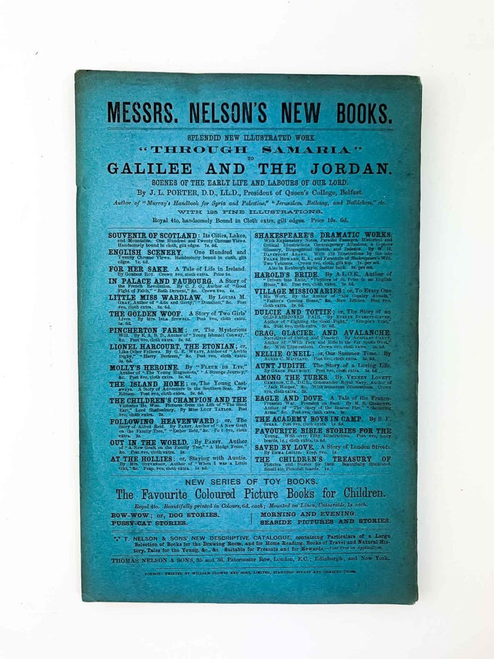 Johnston, H H - Proceedings of the Royal Geographical Society No. X, December 1888 : The Niger Delta Exploration ; The Key Islands, etc | back cover