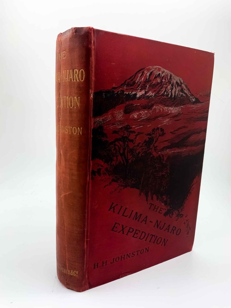 Johnston, H H - The Kilima-Njaro Expedition | front cover. Published by Kegan Paul, Trench in 1886. Hardcover.  Condition:  Very Good/No Jacket