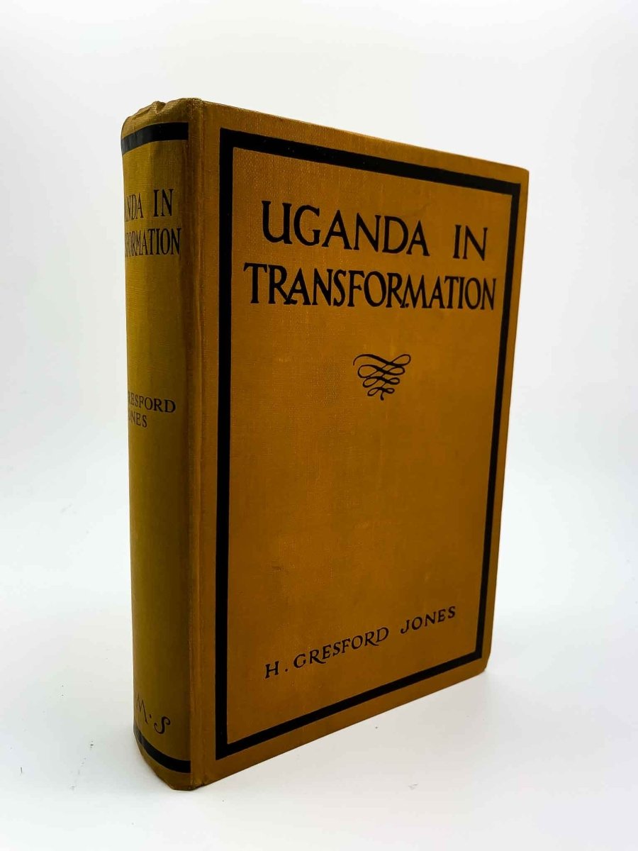 Jones, Herbert Gresford - Uganda in Transformation 1876-1926. | front cover. Published by Church Missionary Society in 1926. Hardcover.  Condition:  Very Good/No Jacket ( as Issued )