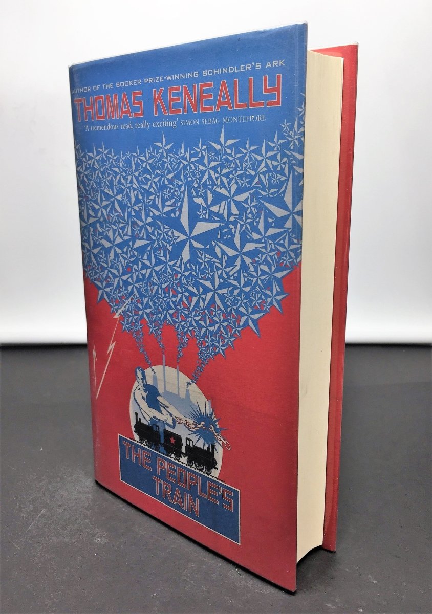 Keneally, Thomas - The People's Train | front cover. Published by Sceptre Press in 2009. Hardcover.  Condition:  Fine/Fine