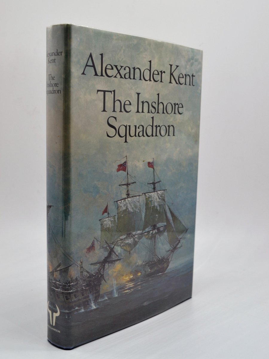 Kent, Alexander - The Inshore Squadron | front cover. Published by Hutchinson in 1978. Hardcover.  Condition:  Fine/Fine