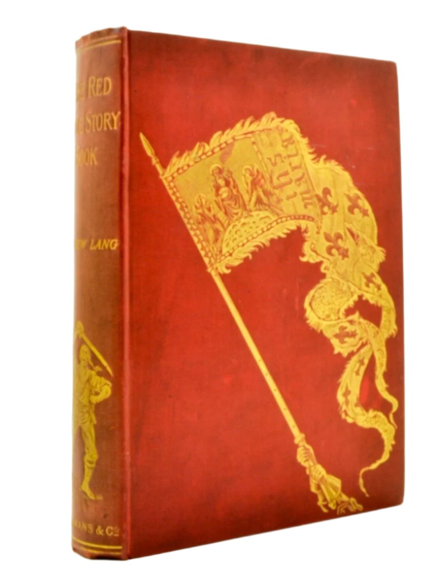 Lang, Andrew (edits) - The Red True Story Book | front cover. Published by Longmans, Green & Co in 1895. Hardcover.  Condition:  Very Good +/No Jacket