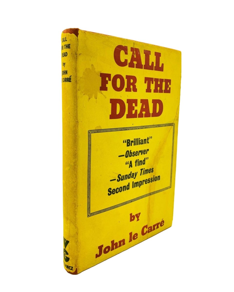 Le Carre, John - Call for the Dead | front cover. Published by Victor Gollancz Ltd in 1961. Hardcover.  Condition:  Very Good +/Good