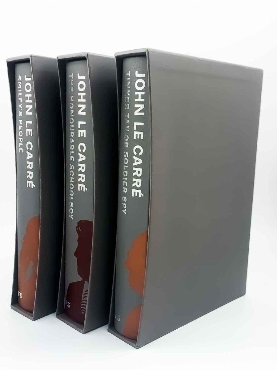 Le Carre, John - The Karla Trilogy | front cover. Published by Folio Society in 2009. Hard Cover In Slipcase.  Condition:  Fine/No Jacket ( as Issued )