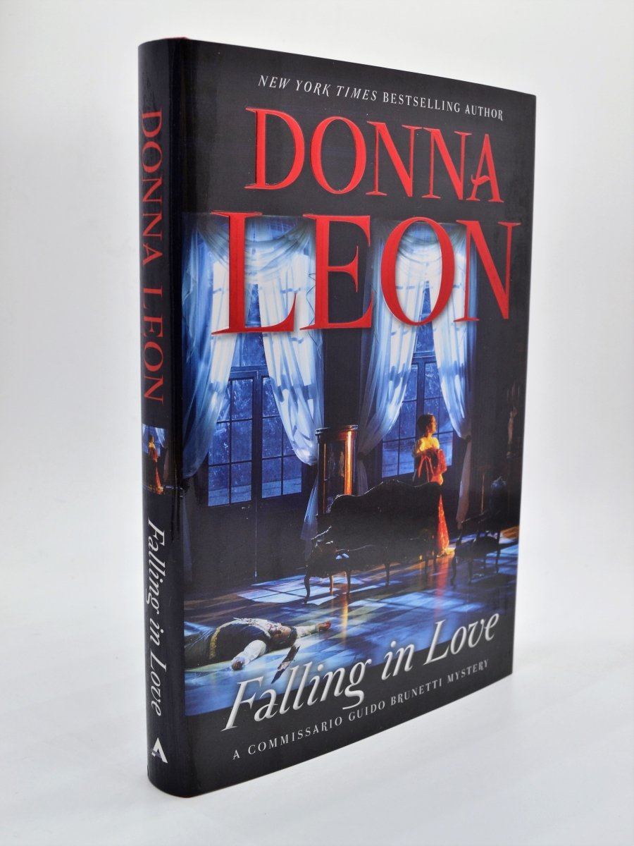 Leon, Donna - Falling in Love | front cover. Published by Atlantic Monthly Press in 2015. Hardcover.  Condition:  Fine/Fine