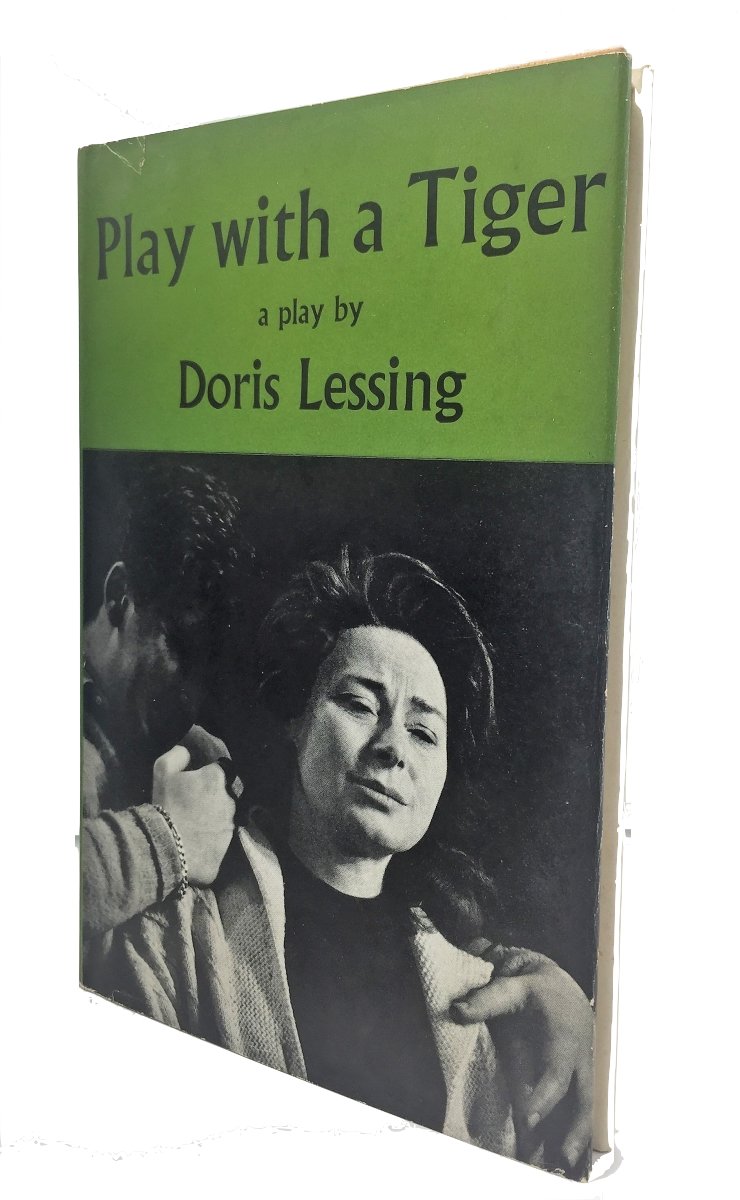 Lessing, Doris - Play with a Tiger - SIGNED | front cover. Published by Michael Joseph in 1962. Hardcover.  Condition:  Very Good ++/Very Good +