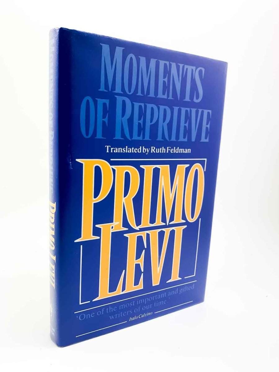 Levi, Primo - Moments of Reprieve | front cover. Published by Michael Joseph in 1986. Hardcover.  Condition:  Very Good +++/Very Good +++