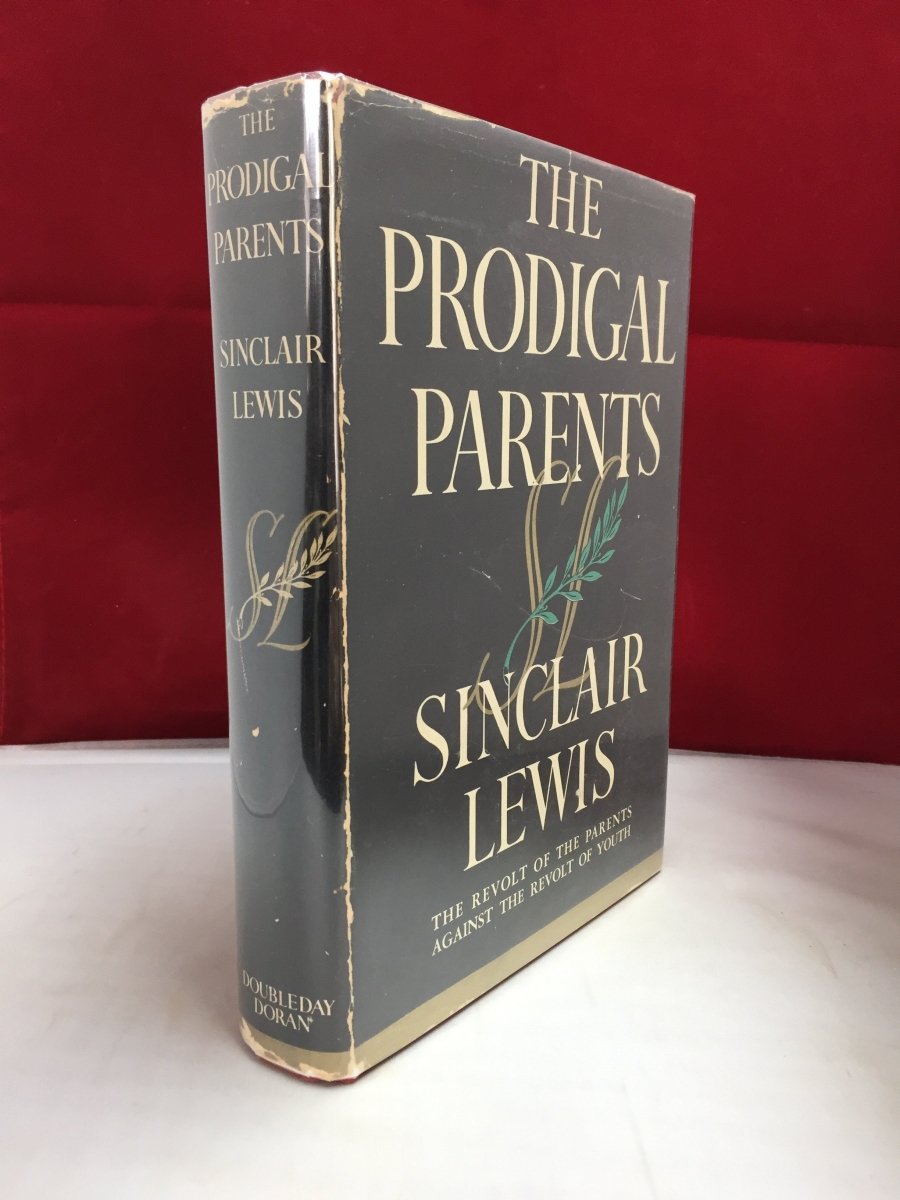 Lewis, Sinclair - The Prodigal Parents | front cover. Published by Doubleday Doran in 1938. Hardcover.  Condition:  Very Good +/Very Good +