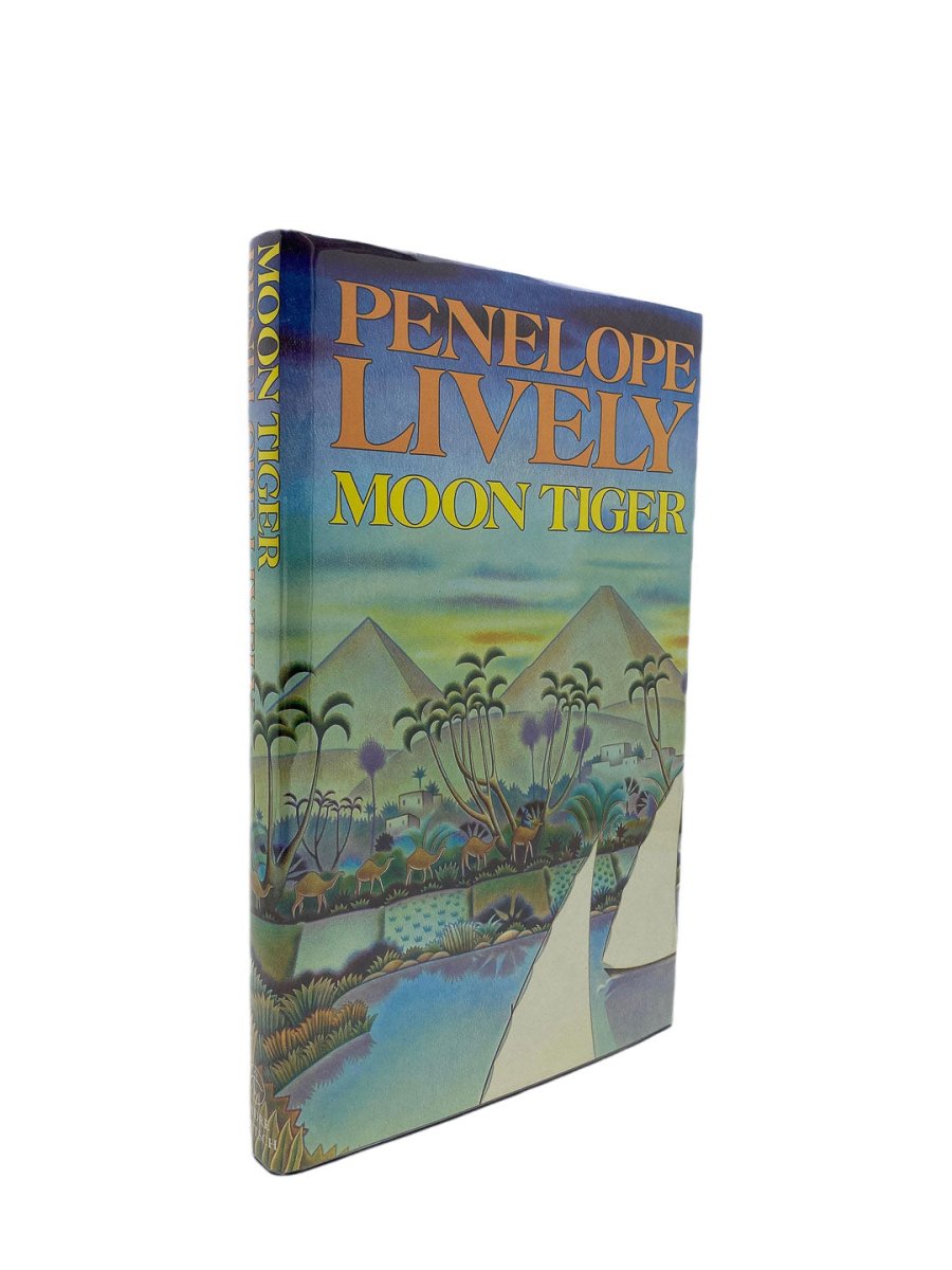 Lively, Penelope - Moon Tiger - SIGNED | front cover. Published by Andre Deutsch in 1987. Hardcover.  Condition:  Very Good ++ / Near Fine/Near Fine +