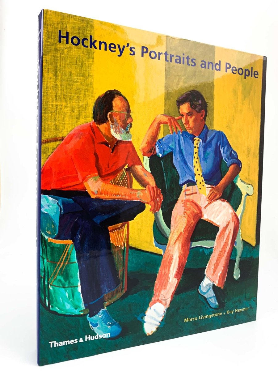 Livingstone, Marco - Hockney's Portraits and People | front cover. Published by Thames & Hudson in 2003. Hardcover.  Condition:  Fine/Fine