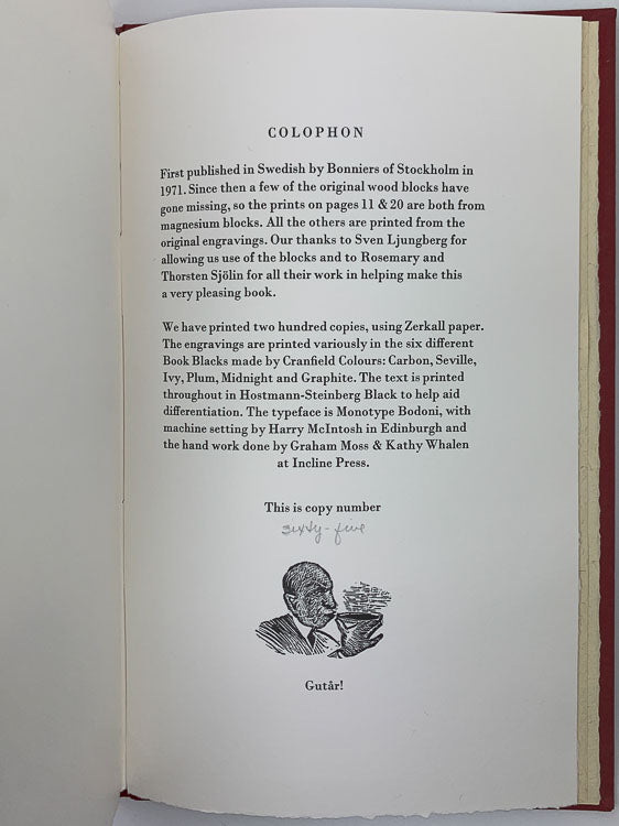 Ljungberg, Sven - Parvus - SIGNED | signature page