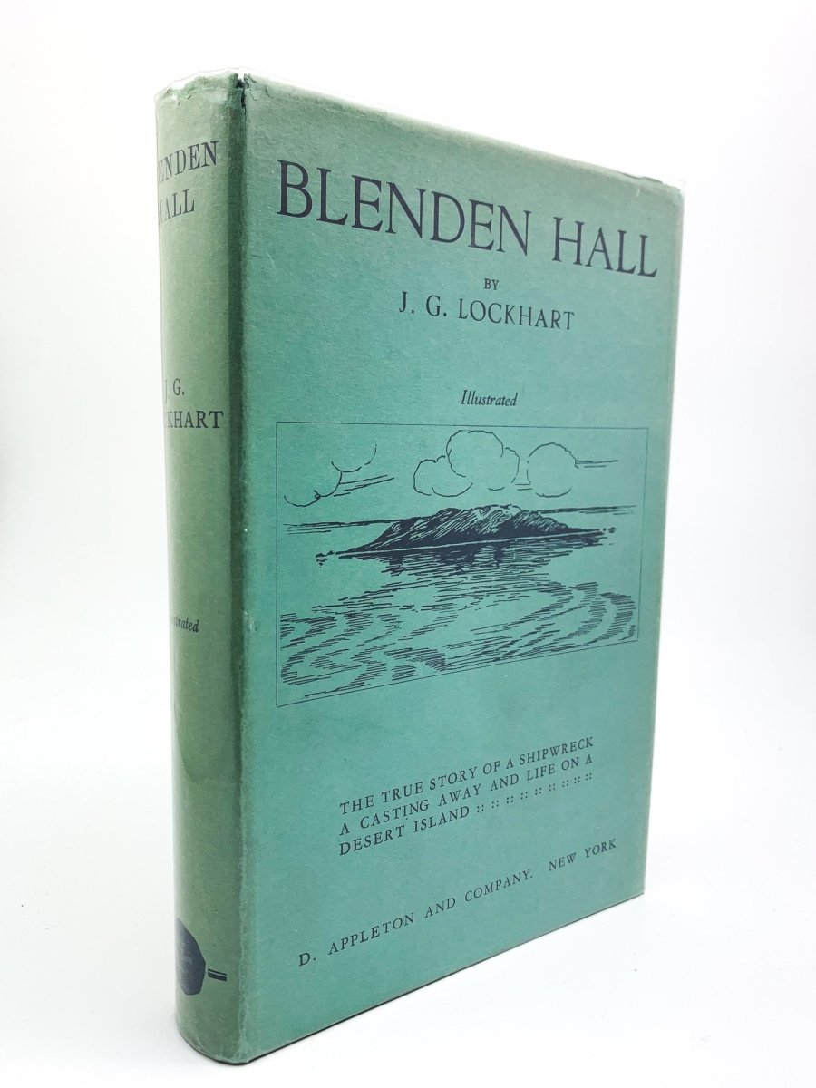 Lockhart, J G - Blenden Hall | front cover. Published by Appleton  in 1930. Hardcover.  Condition:  Near Fine/Very Good ++