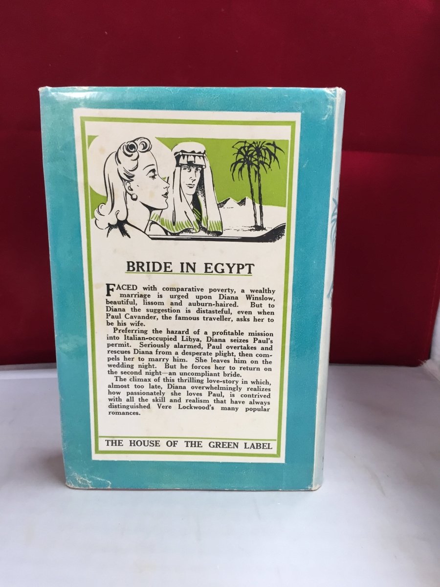 Lockwood, Vere - Bride in Egypt | back cover