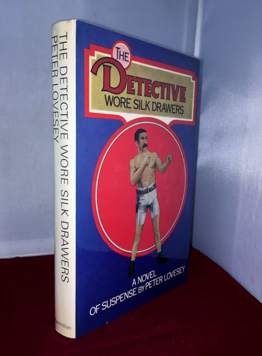 Lovesey, Peter - The Detective Wore Silk Drawers | front cover. Published by Macmillan in 1971. Hardcover.  Condition:  Very Good ++/Very Good ++